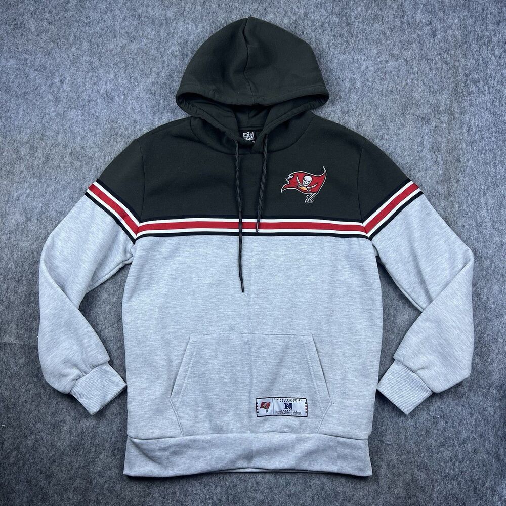 Tampa Bay Buccaneers Men's Hoodie Sweatshirt NFL Team Apparel Fleece Size Small